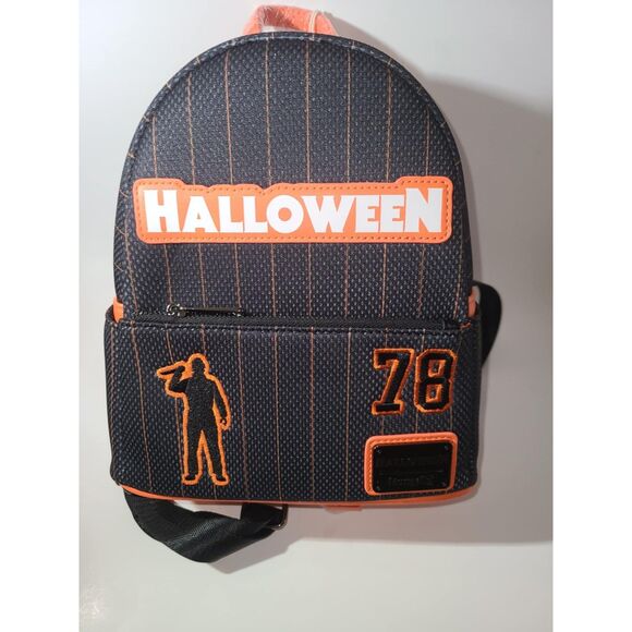 Loungefly Halloween Michael Myers Jersey 78 Mini Backpack Limited Edition NEW - Picture 1 of 8